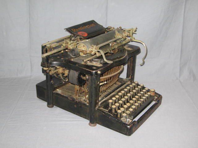 Vintage Antique Remington Standard Typewriter No. 7 NR