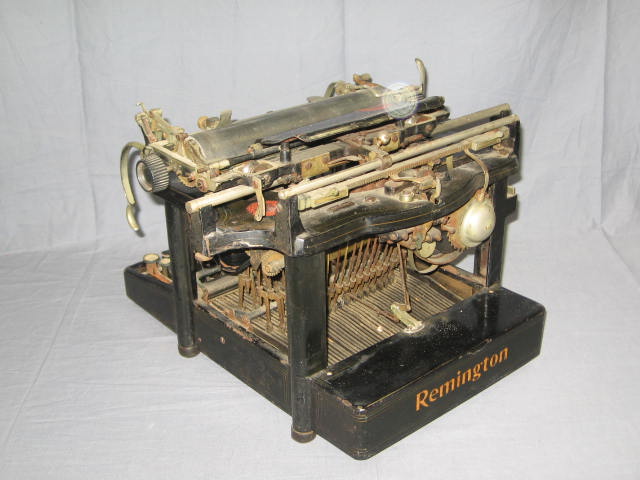 Vintage Antique Remington Standard Typewriter No. 7 NR 2