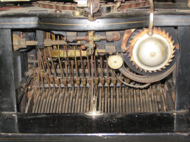 Vintage Antique Remington Standard Typewriter No. 7 NR 6