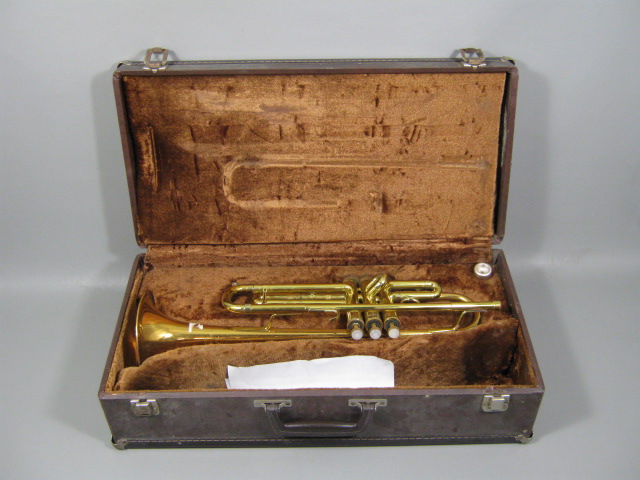 Vtg 80s Conn Doc Severinsen 1000B Signature Trumpet W/ Hard Case 7C Mouthpiece