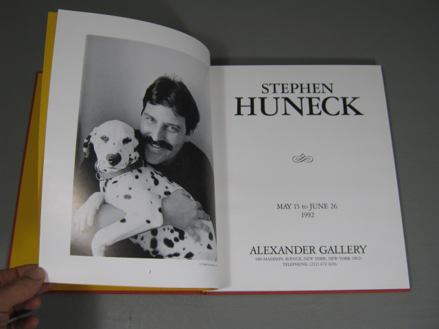 Rare Stephen Huneck 1992 Alexander Gallery NY Art Exhibition Catalogue Hardcover 4
