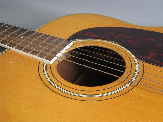 Vintage Original Harmony Sovereign H1260 Jumbo Acoustic Guitar NO RESERVE PRICE! 3