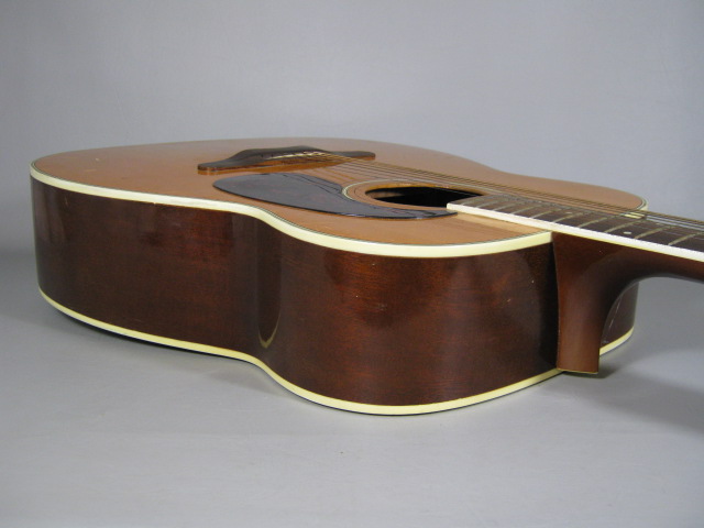 Vintage Original Harmony Sovereign H1260 Jumbo Acoustic Guitar NO RESERVE PRICE! 12