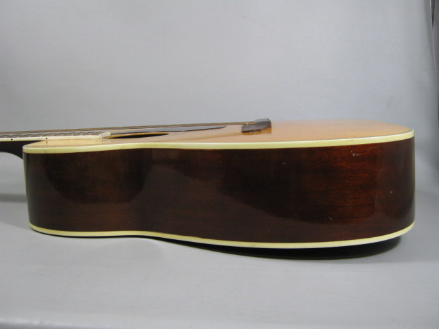 Vintage Original Harmony Sovereign H1260 Jumbo Acoustic Guitar NO RESERVE PRICE! 13