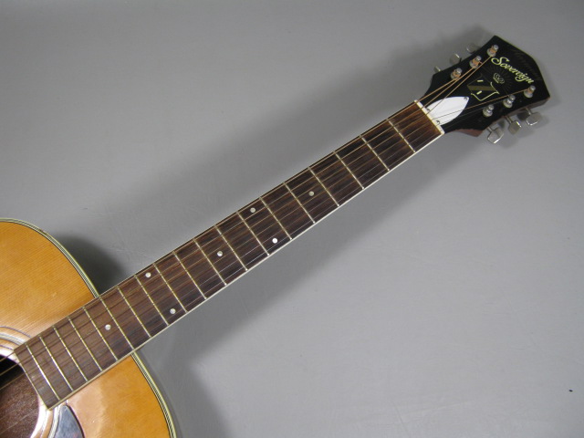Vintage Original Harmony Sovereign H1260 Jumbo Acoustic Guitar NO RESERVE PRICE! 15