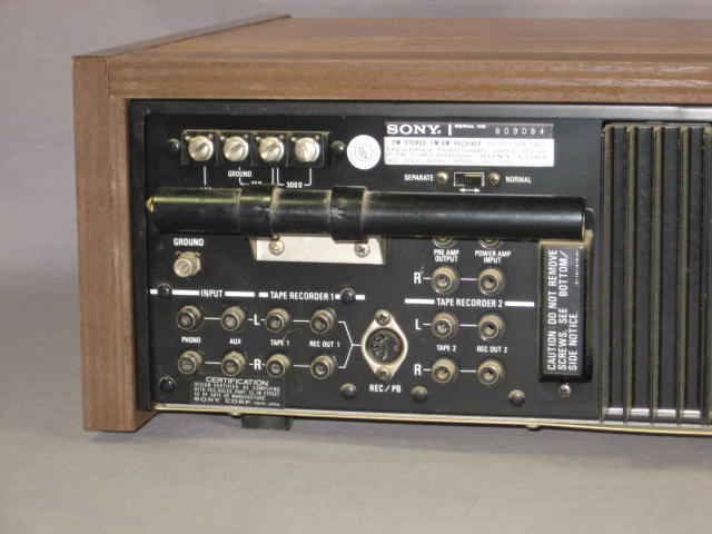 Vintage Sony STR-7065 AM FM Home Stereo Audio Receiver 8