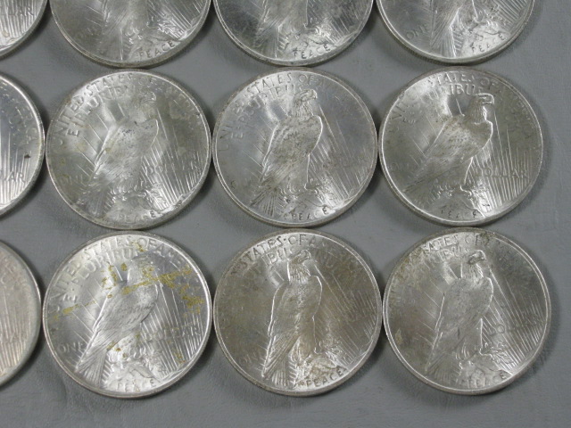 20 Silver Dollars Collection Set Lot 1899-O Morgan 1922-S 1923 Peace Cull NO RES 7