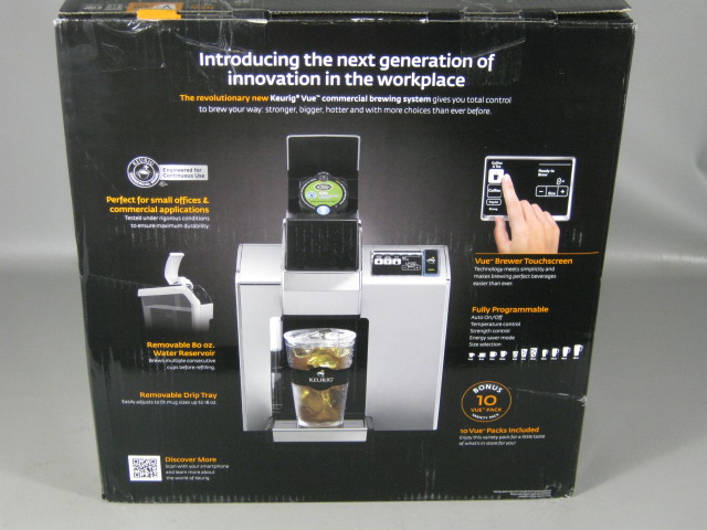 NEW IN BOX! Keurig Vue V1255 Professional Brewing System Coffee Maker Machine 2