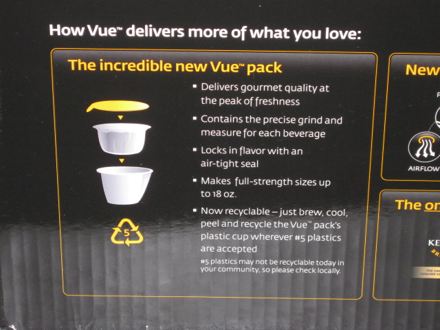 NEW IN BOX! Keurig Vue V1255 Professional Brewing System Coffee Maker Machine 4