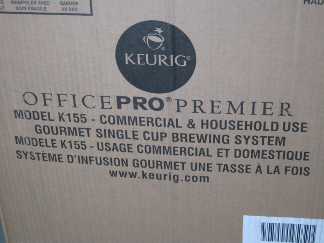 NEW IN BOX! Keurig K155 OfficePRO Premier Brewing System Coffee Maker Machine 1