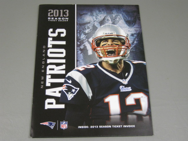 New England Patriots 2012 Season Tickets Full Set + AFC Champ Game + 2011 2013 + 20
