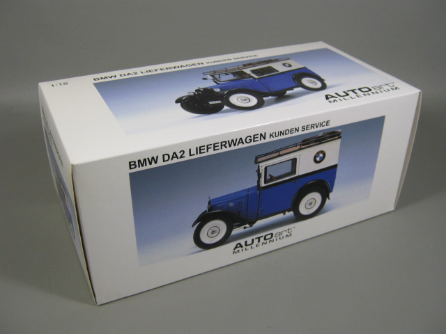 Rare Autoart Millenium BMW DA2 Lieferwagen Kunden Service MIB 1/18 Scale No Res 7