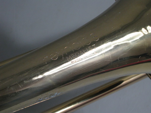 Reynolds Medalist Trombone With 2 Mouthpieces Vincent Bach 12C No Reserve Price! 4