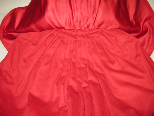 Rare Hart & Shepard Shaker Red Wool Silk Lined Dorothy Cloak Canterbury NH 8