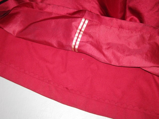 Rare Hart & Shepard Shaker Red Wool Silk Lined Dorothy Cloak Canterbury NH 11
