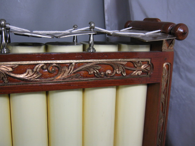 Vintage Indonesian Metallophone Gamelan Musical Instrument Bali Java 44" Long 3