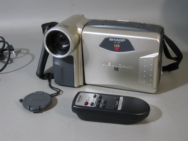 Sharp Viewcam VL-A45U Hi8 8mm Video Camera Camcorder NTSC Bundle Battery  Charger