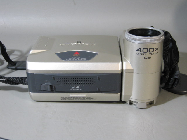Sharp Viewcam VL-A45U Hi8 8mm Video Camera Camcorder NTSC Bundle Battery Charger 4