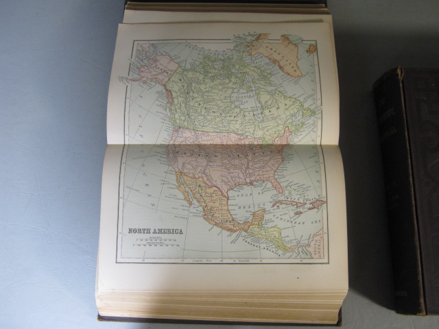 Vtg Antique 1898 International Cyclopedia Set 15 Volumes Hardcover Encyclopedia 8