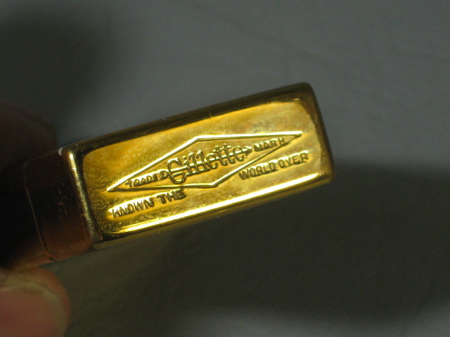 Vintage Gold Gillette Aristocrat Safety Razor Original Case With NOS Blades NR! 12