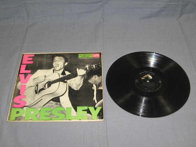 5 Vintage Elvis Presley LP Record Albums LPM 1254 1382+ 2