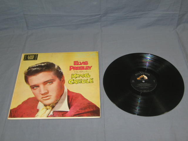 5 Vintage Elvis Presley LP Record Albums LPM 1254 1382+ 8