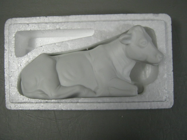 14 Avon Nativity White Bisque Porcelain Xmas Figurine Figure Set Holy Family NR! 12