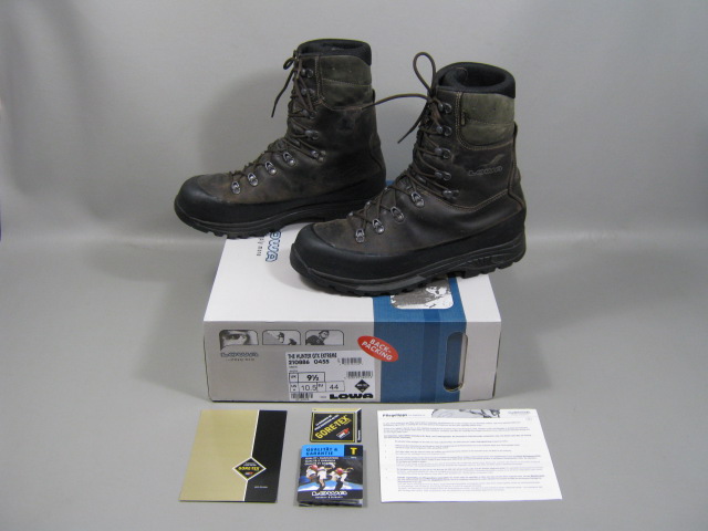Lowa Hunter GTX Extreme Boots Sepia US 10.5 10 1/2 UK 9 1/2 9.5 EU 44 W/ Box NR!