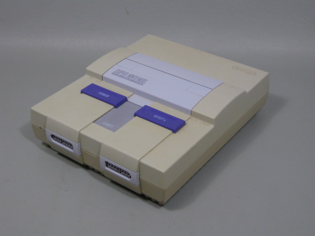Super Nintendo SNES SNS-001 Console System Lot Mario World Controller Bundle NR! 3