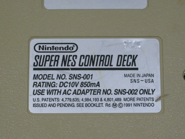 Super Nintendo SNES SNS-001 Console System Lot Mario World Controller Bundle NR! 6