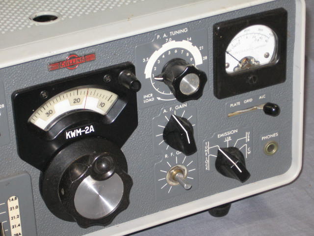 Collins KWM-2a Amateur Ham Radio Transceiver VG Cond NR 2
