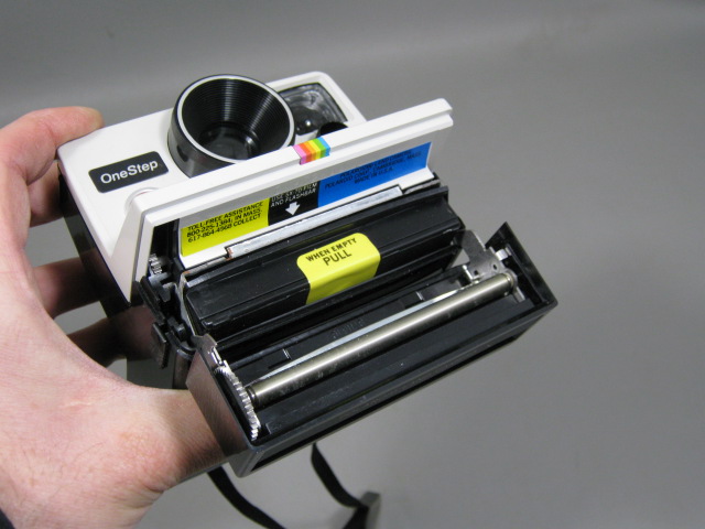 Vtg Polaroid OneStep Instant Film Camera Instruction Manual Marsand Case Bundle 6