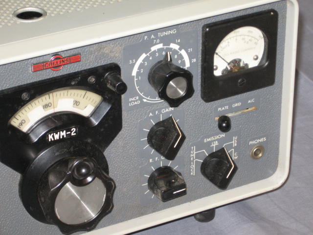 Collins KWM-2 SSB/CW Amateur Ham Radio Transceiver NR 2