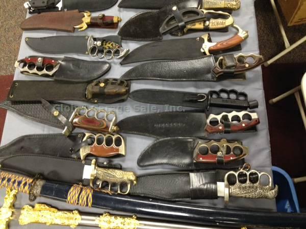 40 Miscellaneous Unmarked Knives