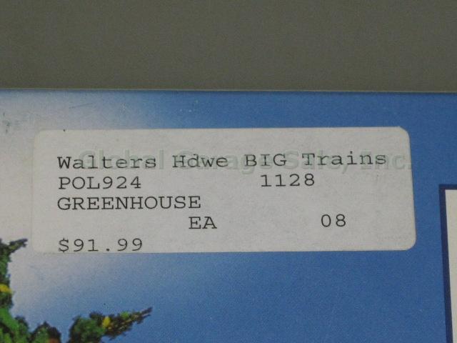 NIB Pola G Scale Model RR Train Gardener Premises Greenhouse 924 330924 In Box 2