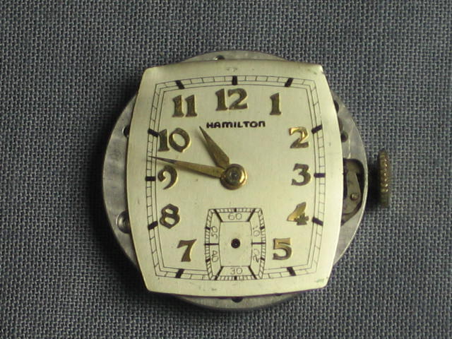 Vintage Hamilton 17J 17 J Jewel 10K Gold GF Wristwatch 1