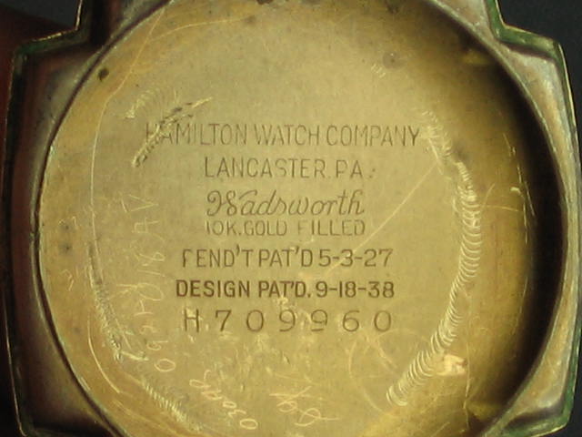 Vintage Hamilton 17J 17 J Jewel 10K Gold GF Wristwatch 4