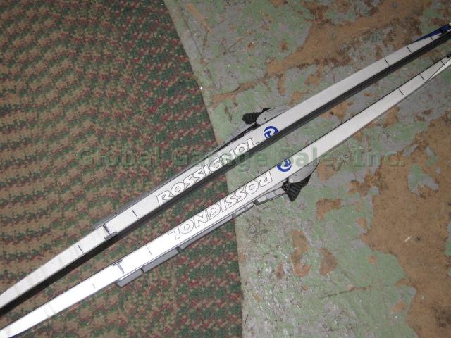 Used Rossignol Max CL Classic 198 Cross Country Skis Fischer SNS Profil Bindings 4