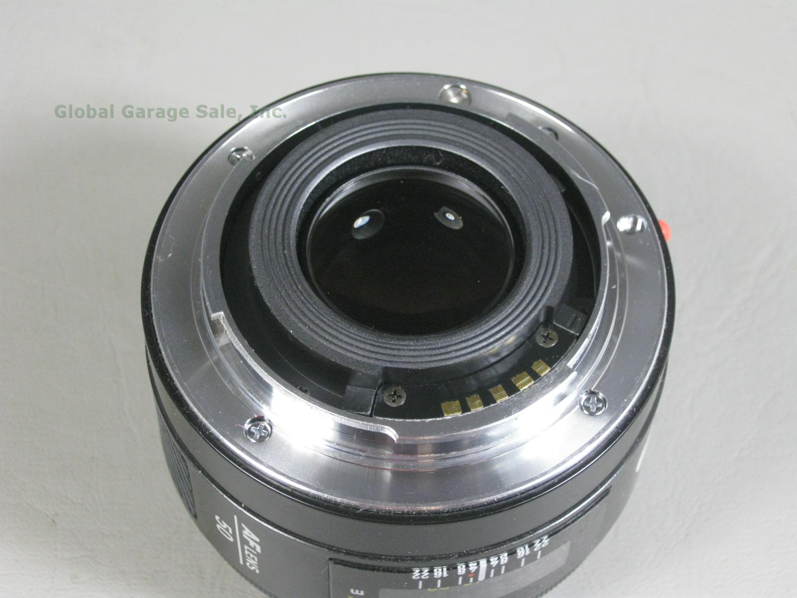 Minolta Maxxum 50 mm 50mm F/1.7 1:1.7 AF Camera Lens Also Fits Sony Alpha NR! 4