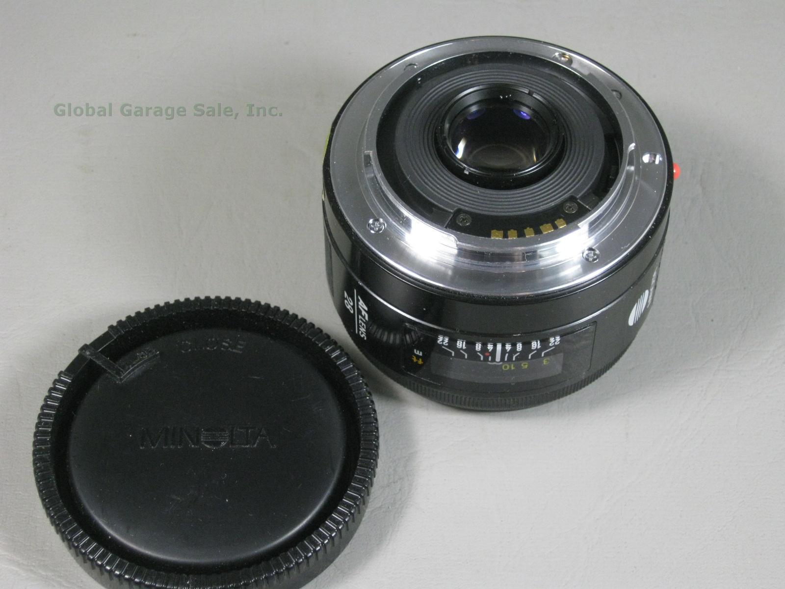 Minolta Maxxum 28 mm 28mm F/2.8 1:2.8 AF Wide Angle Camera Lens Sony Alpha NR! 3
