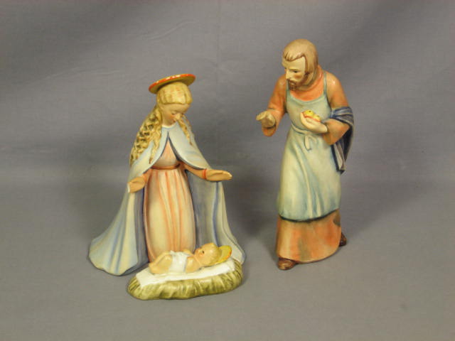 1951 Hummel Goebel Joseph Mary Baby Jesus Figurines Set