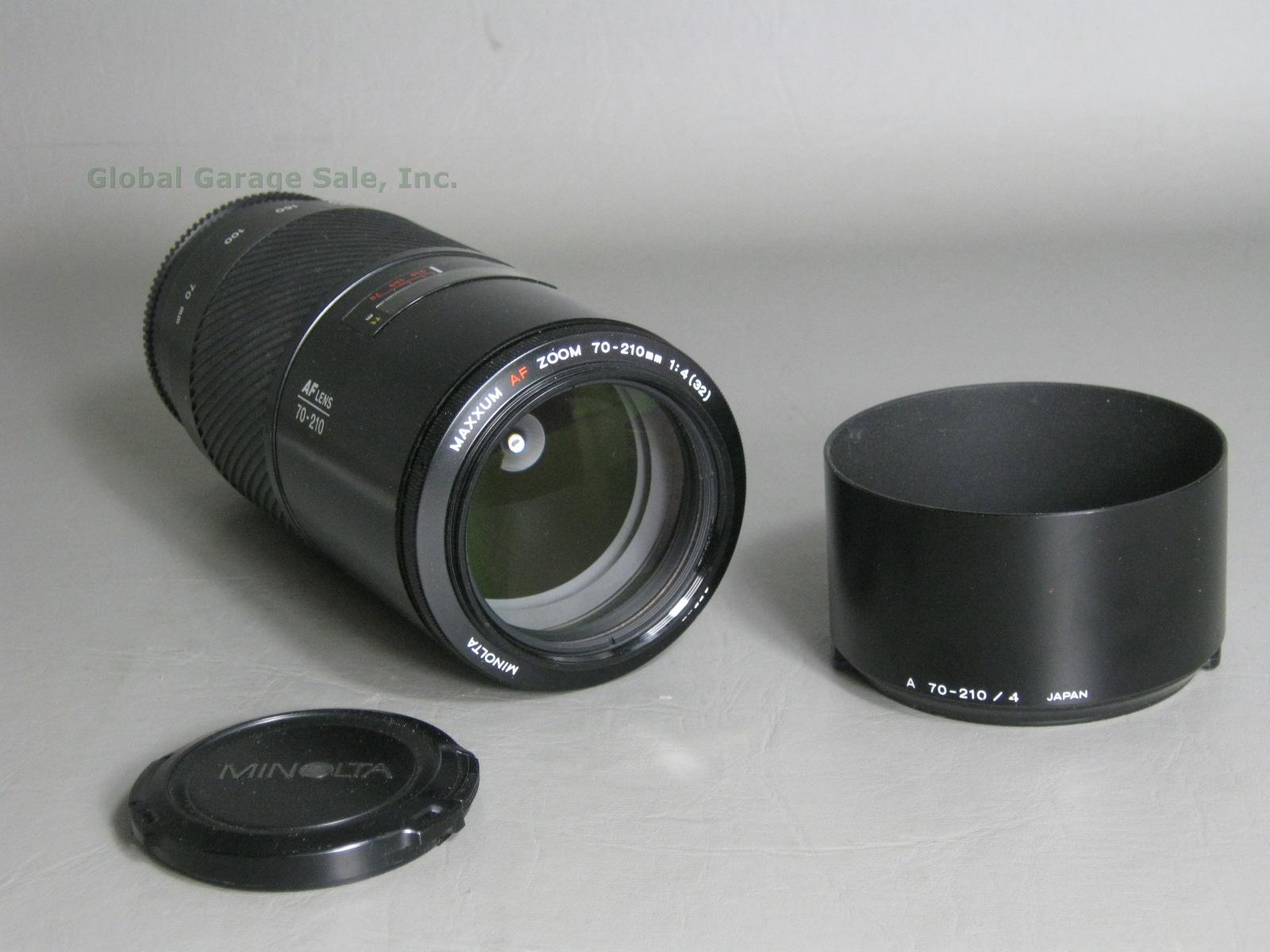 Minolta Maxxum 70-210mm 70-210 F/4.0 1:4 AF Macro Zoom Camera Lens Sony Alpha 2