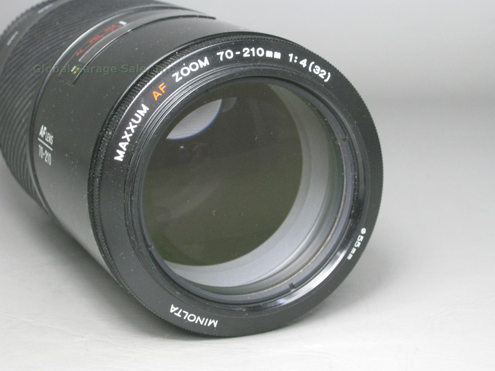 Minolta Maxxum 70-210mm 70-210 F/4.0 1:4 AF Macro Zoom Camera Lens Sony Alpha 3