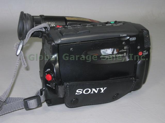 Sony HandyCam CCD-TR71 8mm Camcorder Video Camera Bundle Charger Hard Case +NR! 3