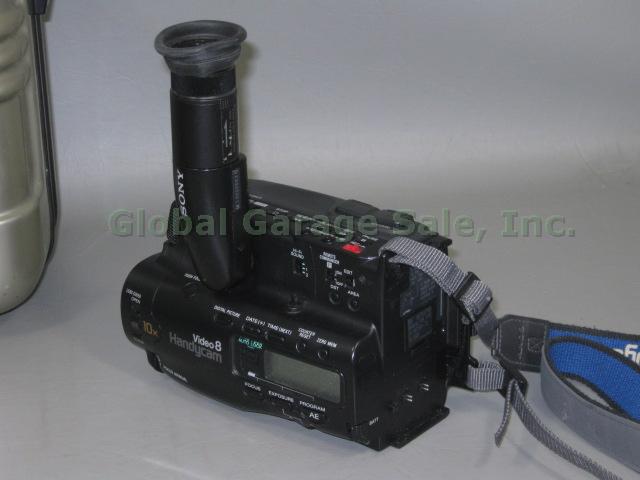 Sony HandyCam CCD-TR71 8mm Camcorder Video Camera Bundle Charger Hard Case +NR! 4