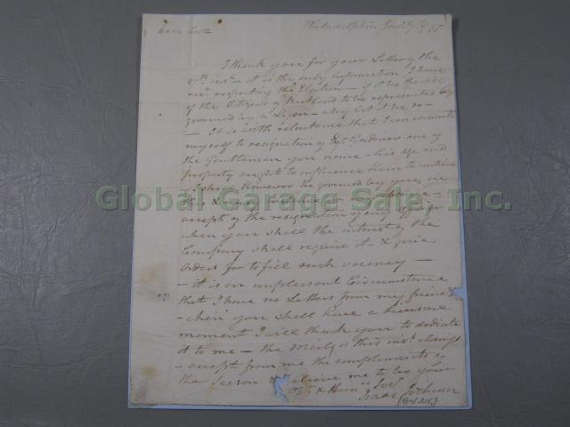 RARE Vermont Governors Signatures Signed Autographed Letters Document 1797-1950s 12