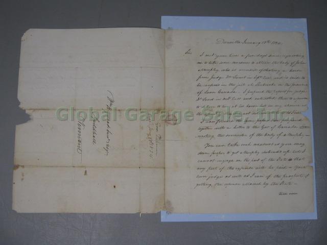 RARE Vermont Governors Signatures Signed Autographed Letters Document 1797-1950s 29
