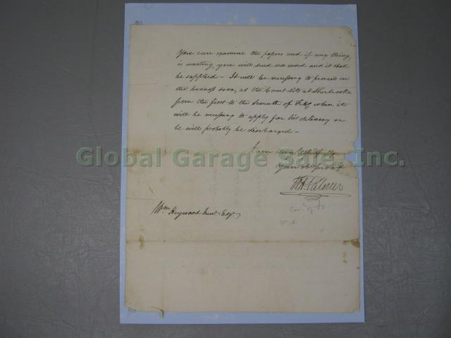 RARE Vermont Governors Signatures Signed Autographed Letters Document 1797-1950s 32