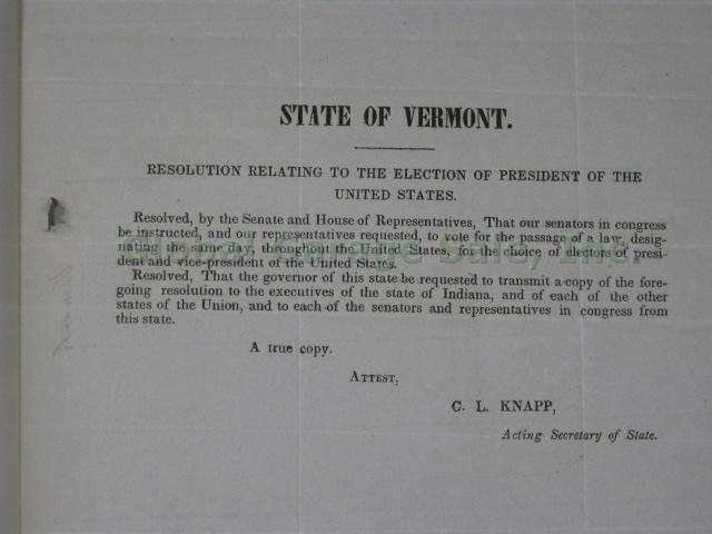 RARE Vermont Governors Signatures Signed Autographed Letters Document 1797-1950s 39