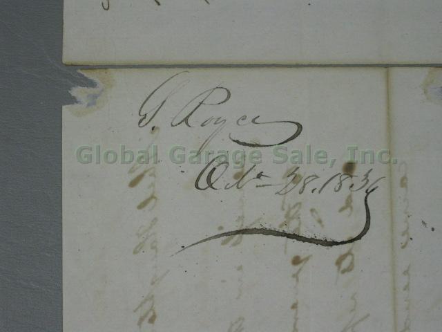 RARE Vermont Governors Signatures Signed Autographed Letters Document 1797-1950s 49